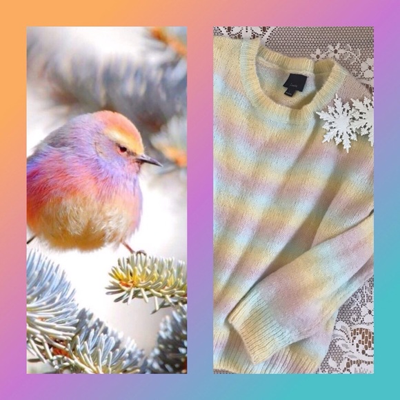 Pastel Rainbow Sweater - Picture 3 of 3